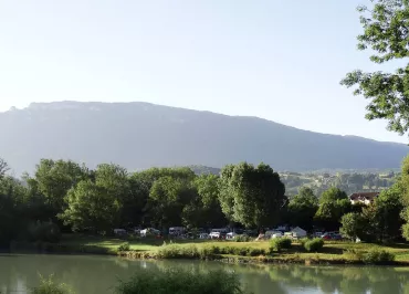 Vue depuis Nattages sur le camping