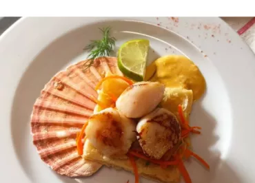 St Jacques aux petits légumes