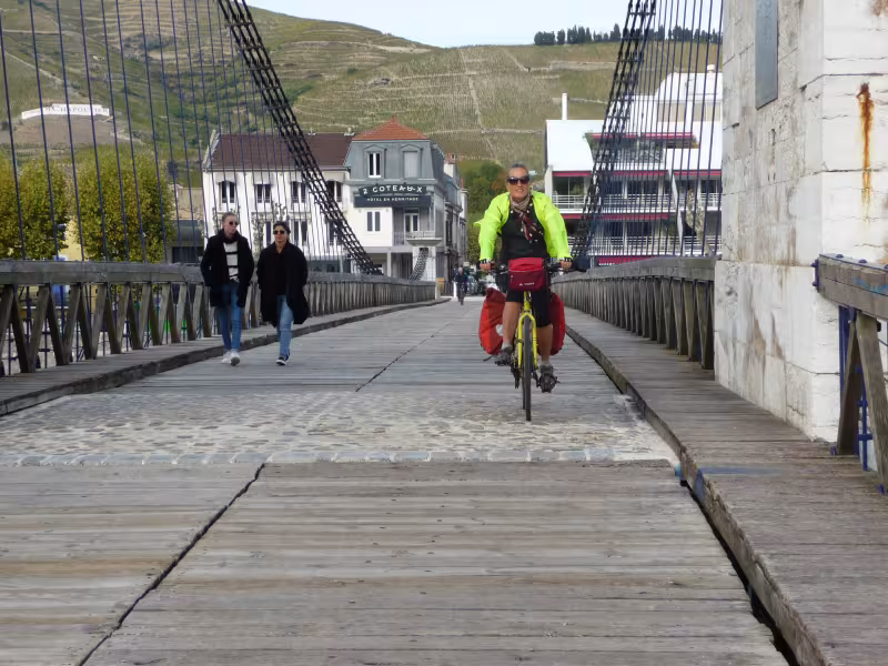 FRANCE VIARHONA Pont suspendu Tournon