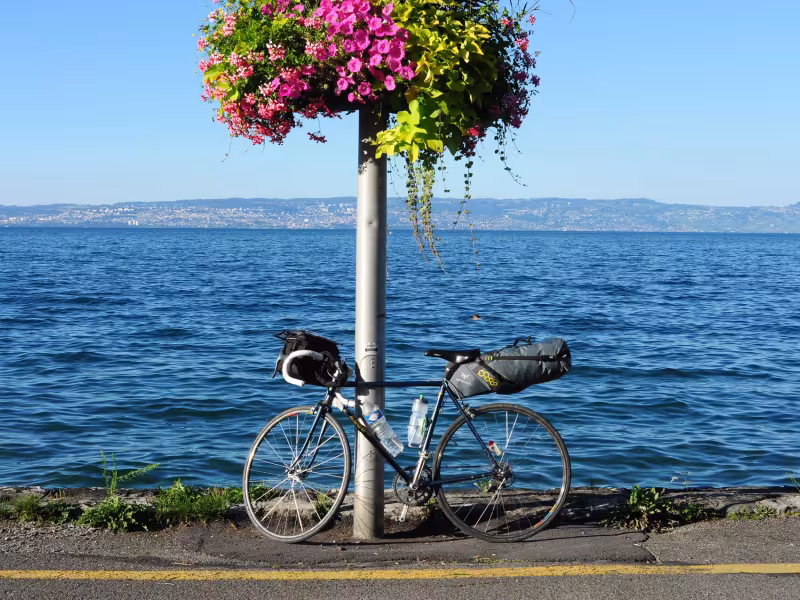 Bikepacking sur ViaRhôna autour du Léman