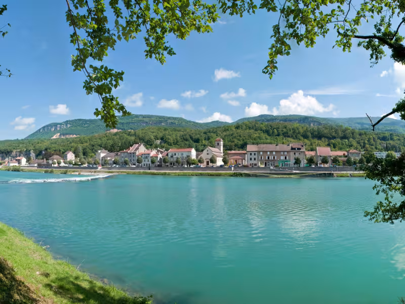 La ViaRhôna le long du Rhône