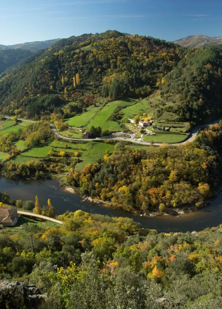 La Dolce Via et le belvédère de l'Eyrieux