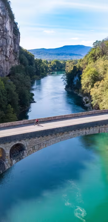 Traversée du Rhône en savoie 