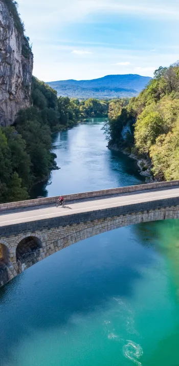 Traversée du Rhône en savoie 