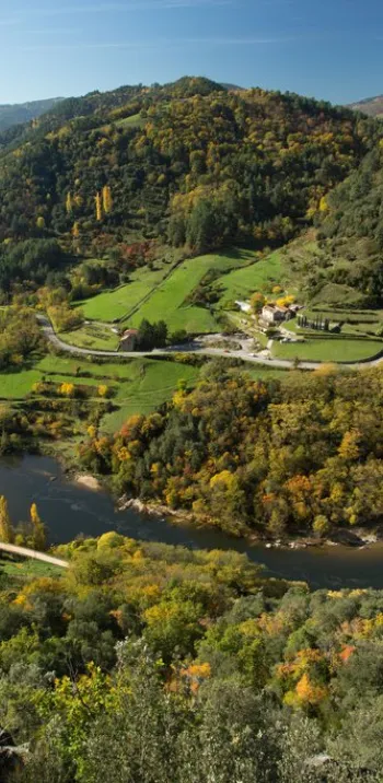 La Dolce Via et le belvédère de l'Eyrieux