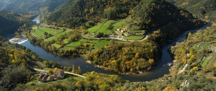 La Dolce Via et le belvédère de l'Eyrieux