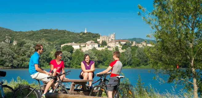 The Rhône and Heritage - Cycling Loop n°5