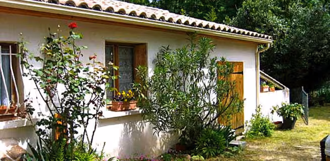 Vue extérieur de la maison
