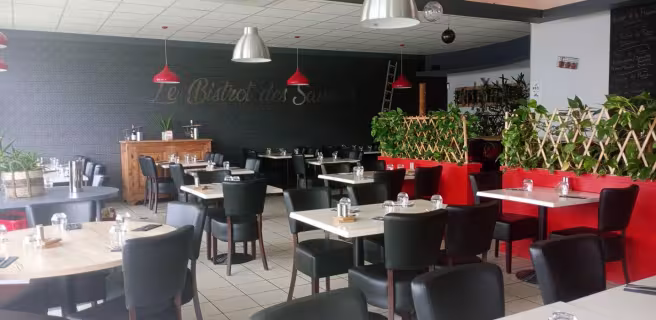 Salle de restaurant du Bistrot des Saveurs