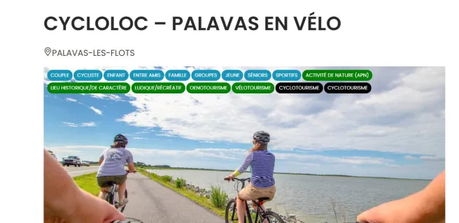 CYCLOLOC - PALAVAS EN VÉLO