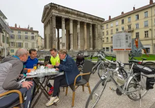 Le temple d'Auguste et Livie à Vienne
